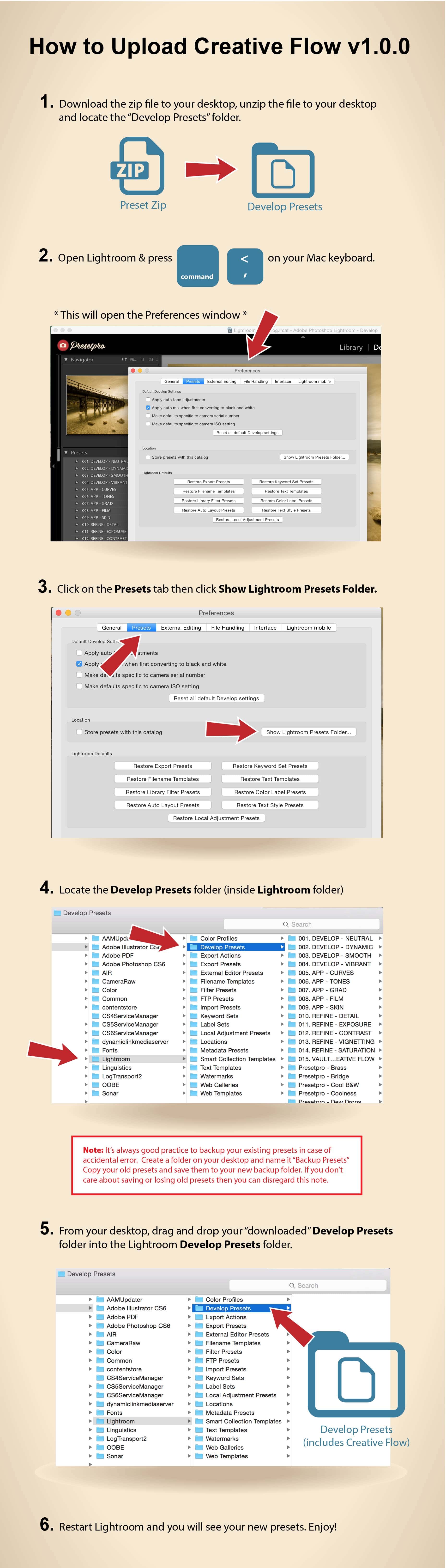 UPLOAD CREATIVE FLOW Mac