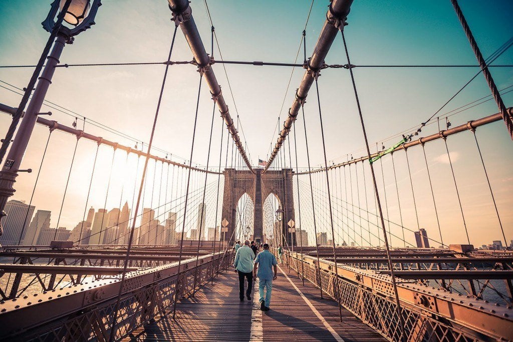 Sundown-on-the-Brooklyn-Bridge-Tim Martin