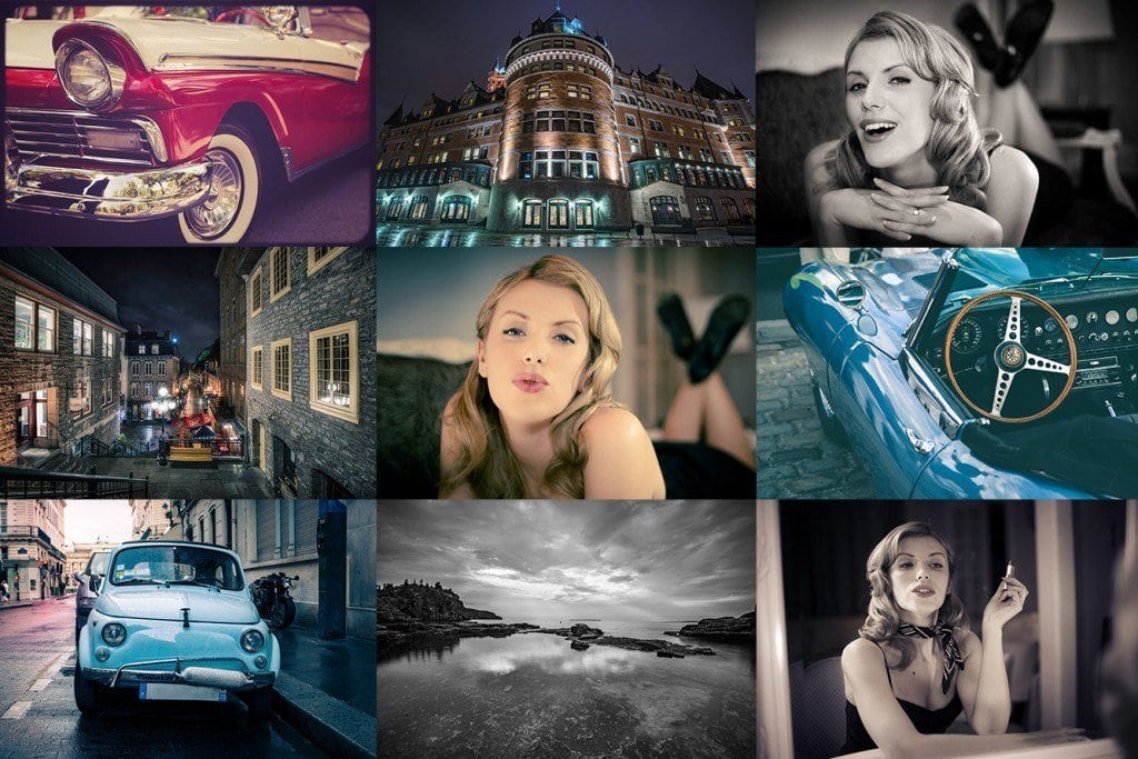 Bundle One Beautiful Lightroom Presets Vintage Nightlight Fine Art Hollywood