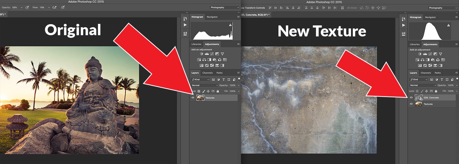 How To Blend Textures in Photoshop Step 1