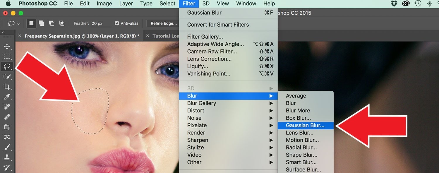 How To Create Frequency Separation Layers in Photoshop