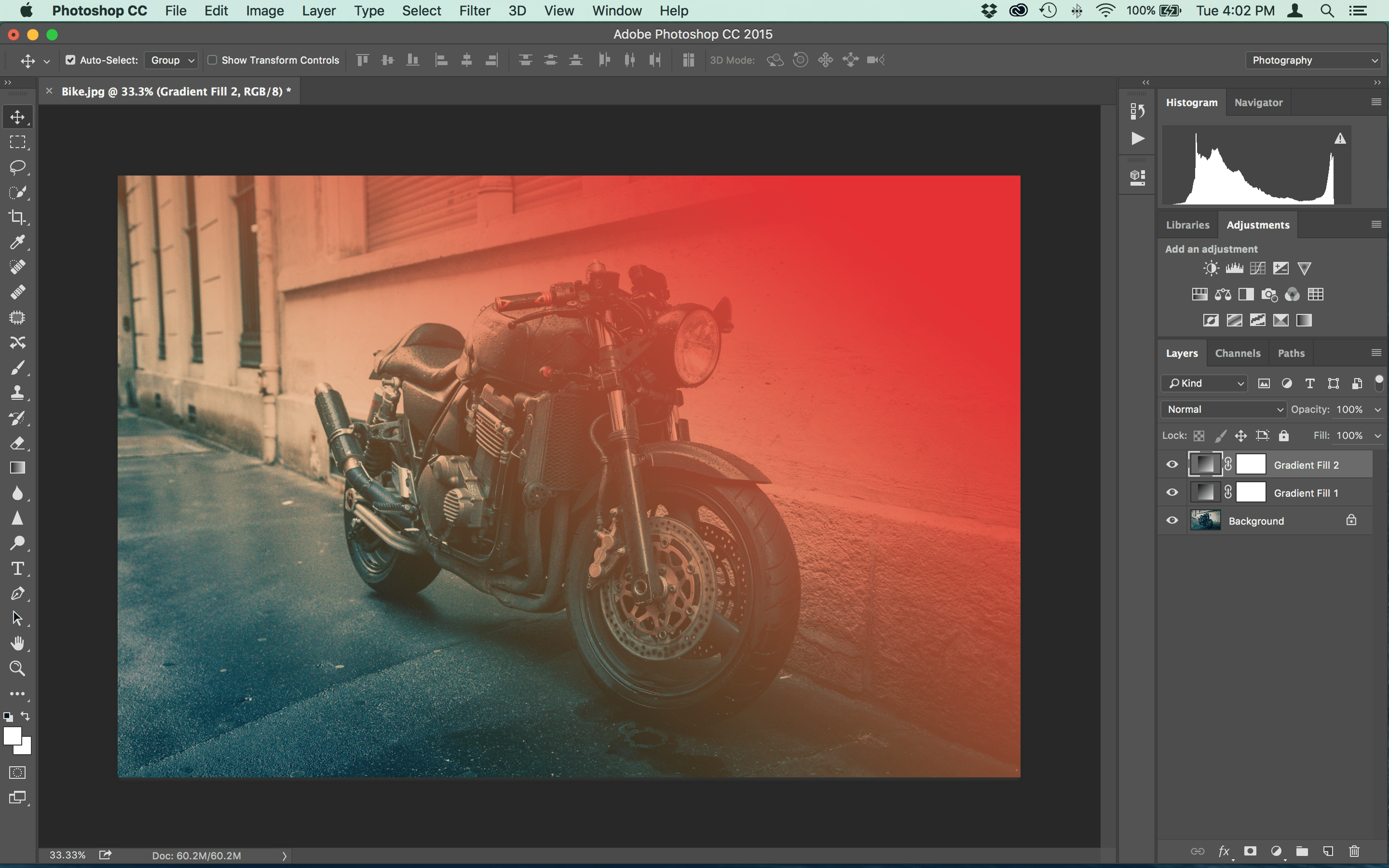 How to Make Vintage Light Leaks in Photoshop Step Eight