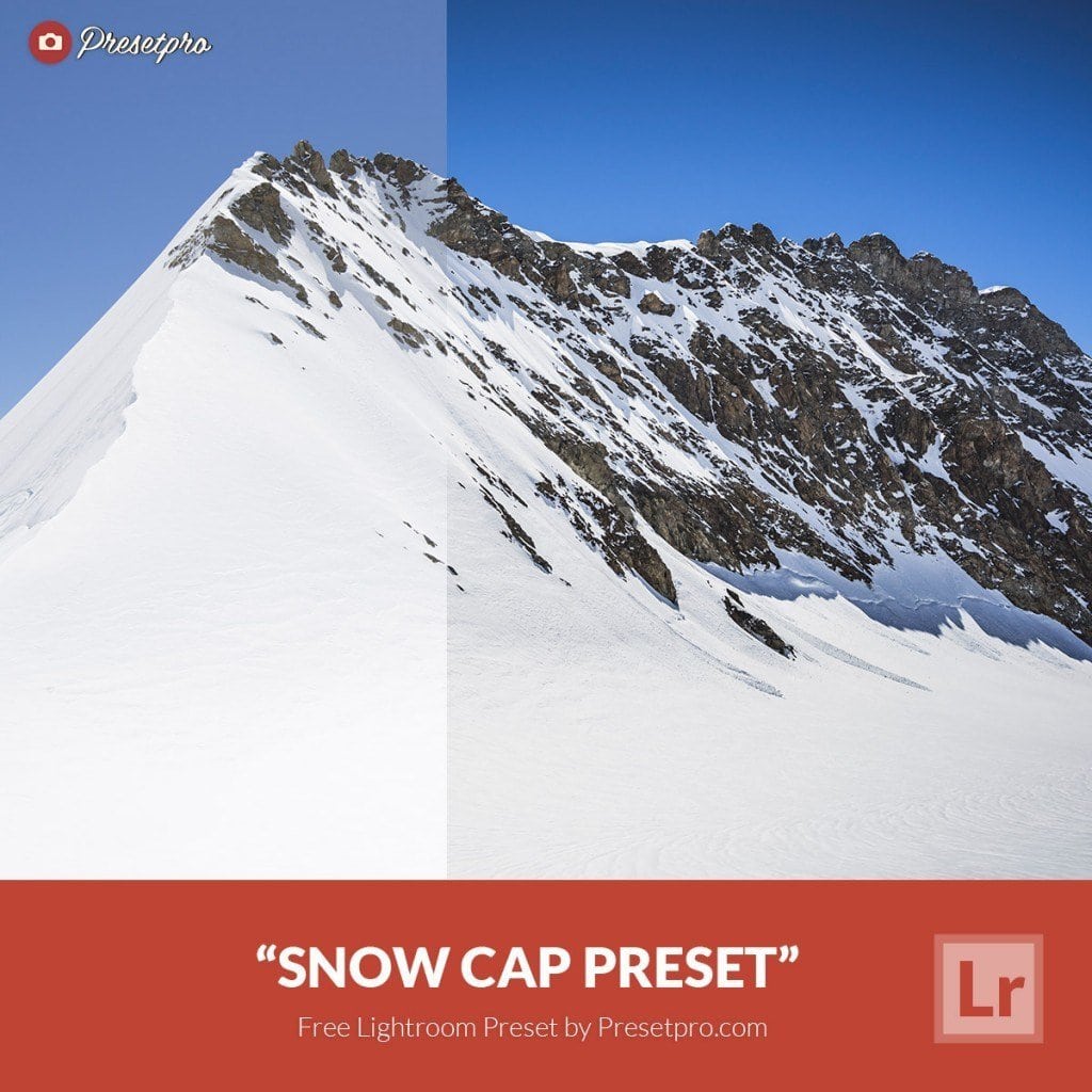 Free Lightroom Preset Snow Cap