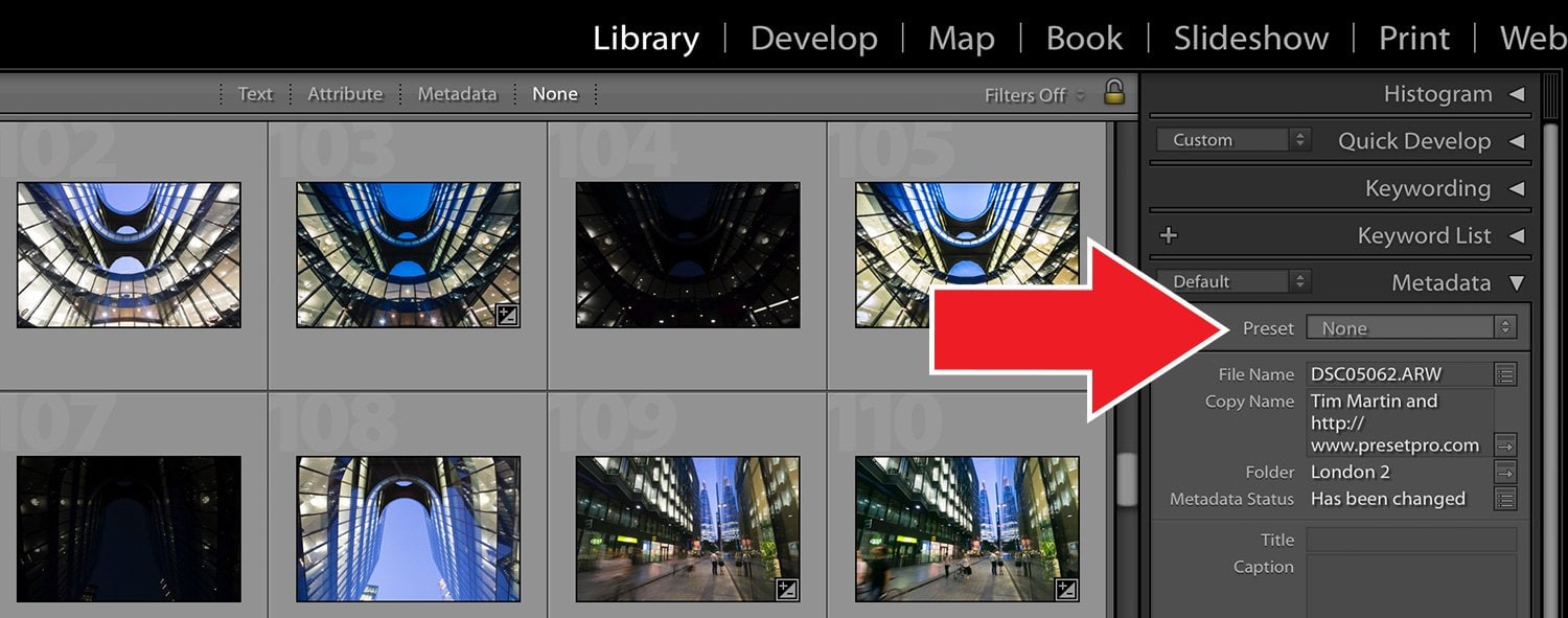 How To Add Metadata to your Photos in Lightroom