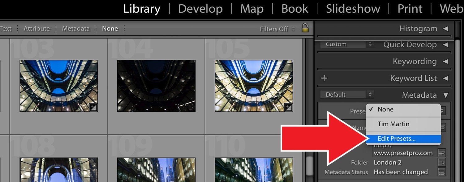 How To Add Metadata to your Photos in Lightroom