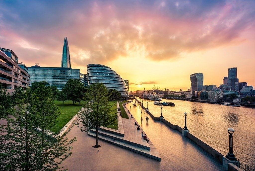 Travel Photography - London Sunset