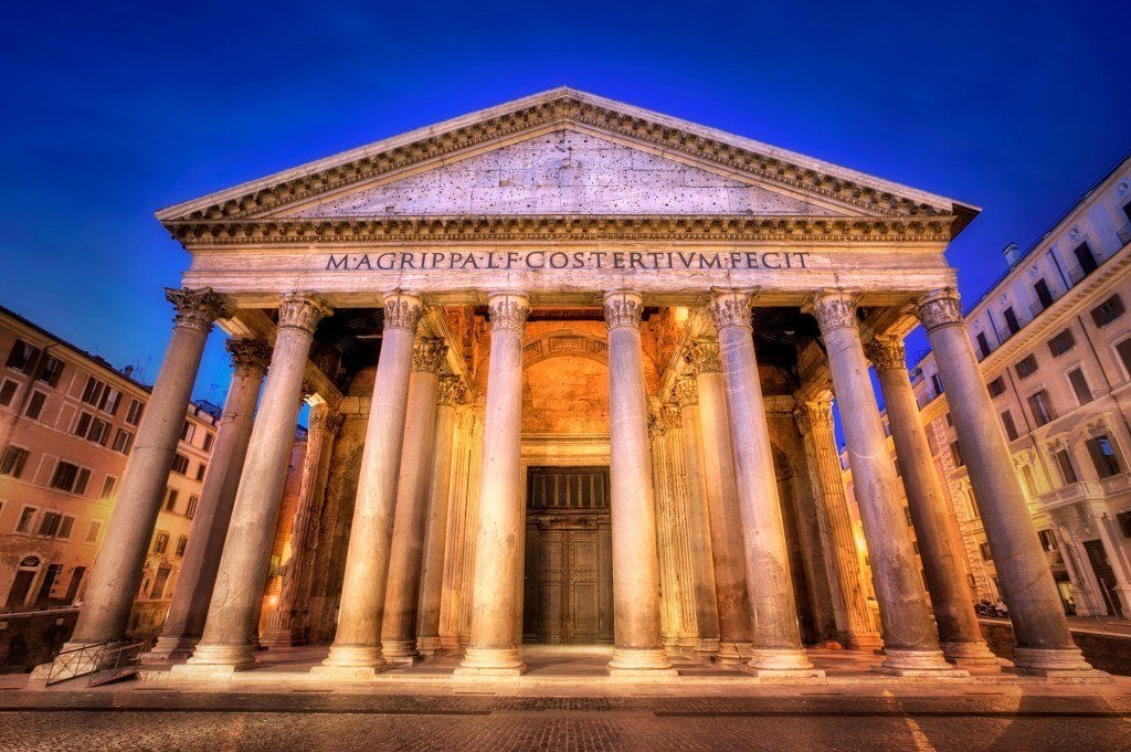 HDR-Photography-Early-Morning-Pantheon