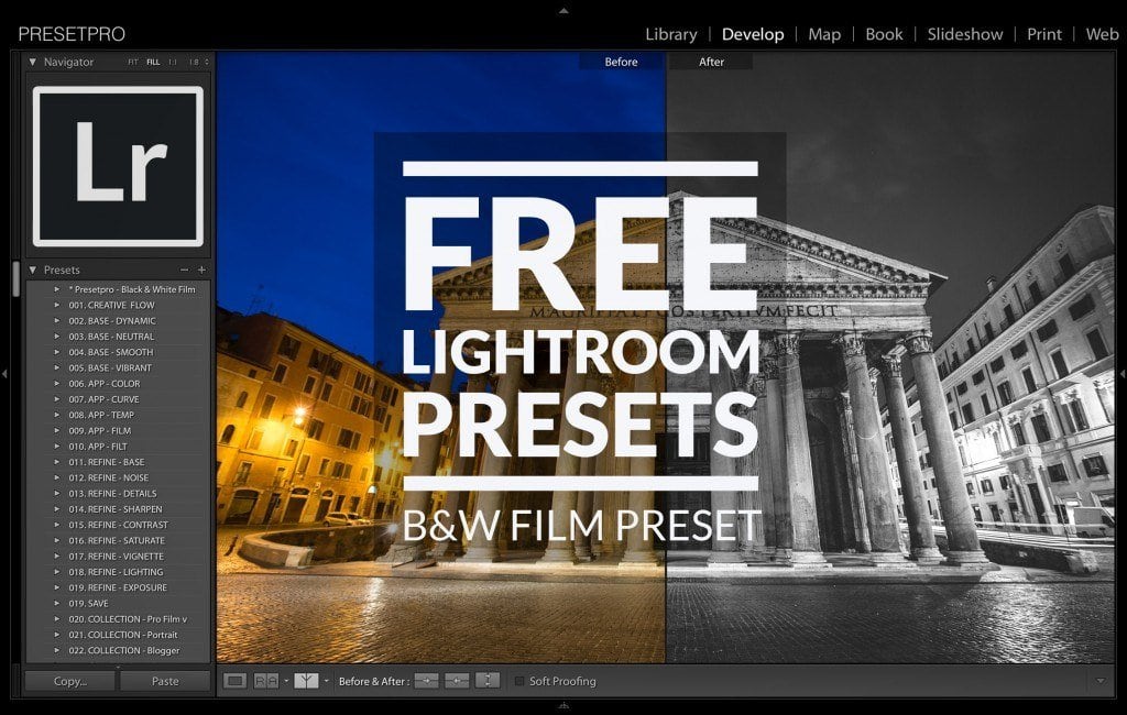 Free-Lightroom-Preset-Black-and-White-Film-Cover