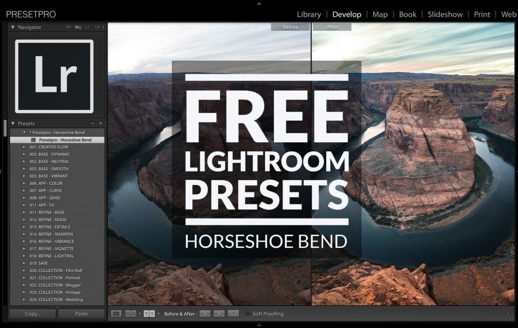 Free-Lightroom-Preset-Horseshoe-Bend