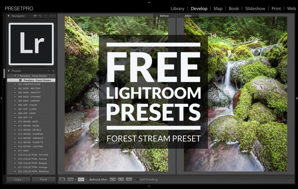 Free-Lightroom-Preset-Forest-Stream-Cover