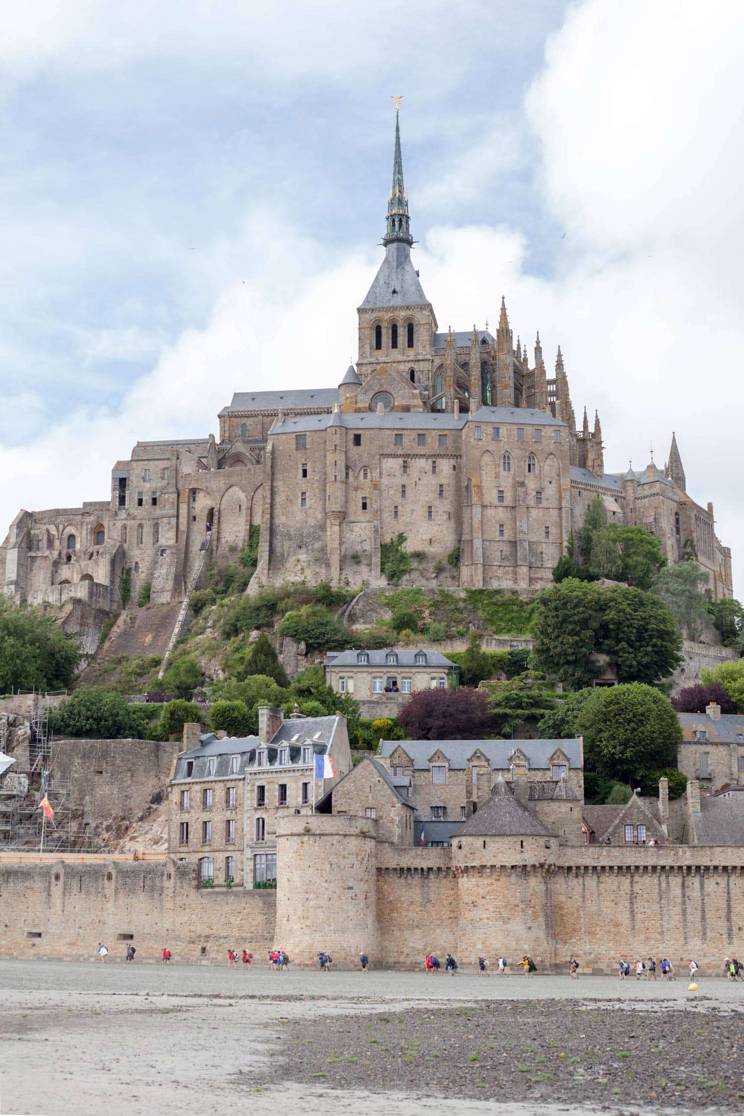 Behind the scenes - Mont Saint Michel