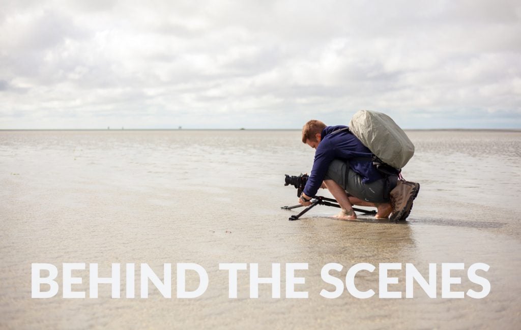 Behind the scenes - Mont Saint Michel