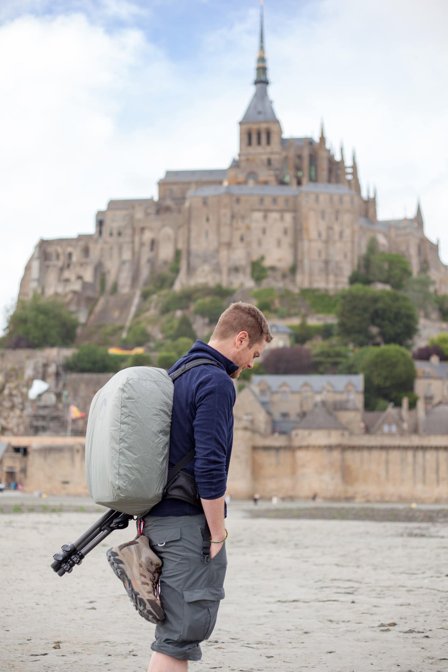 Behind the scenes - Mont Saint Michel