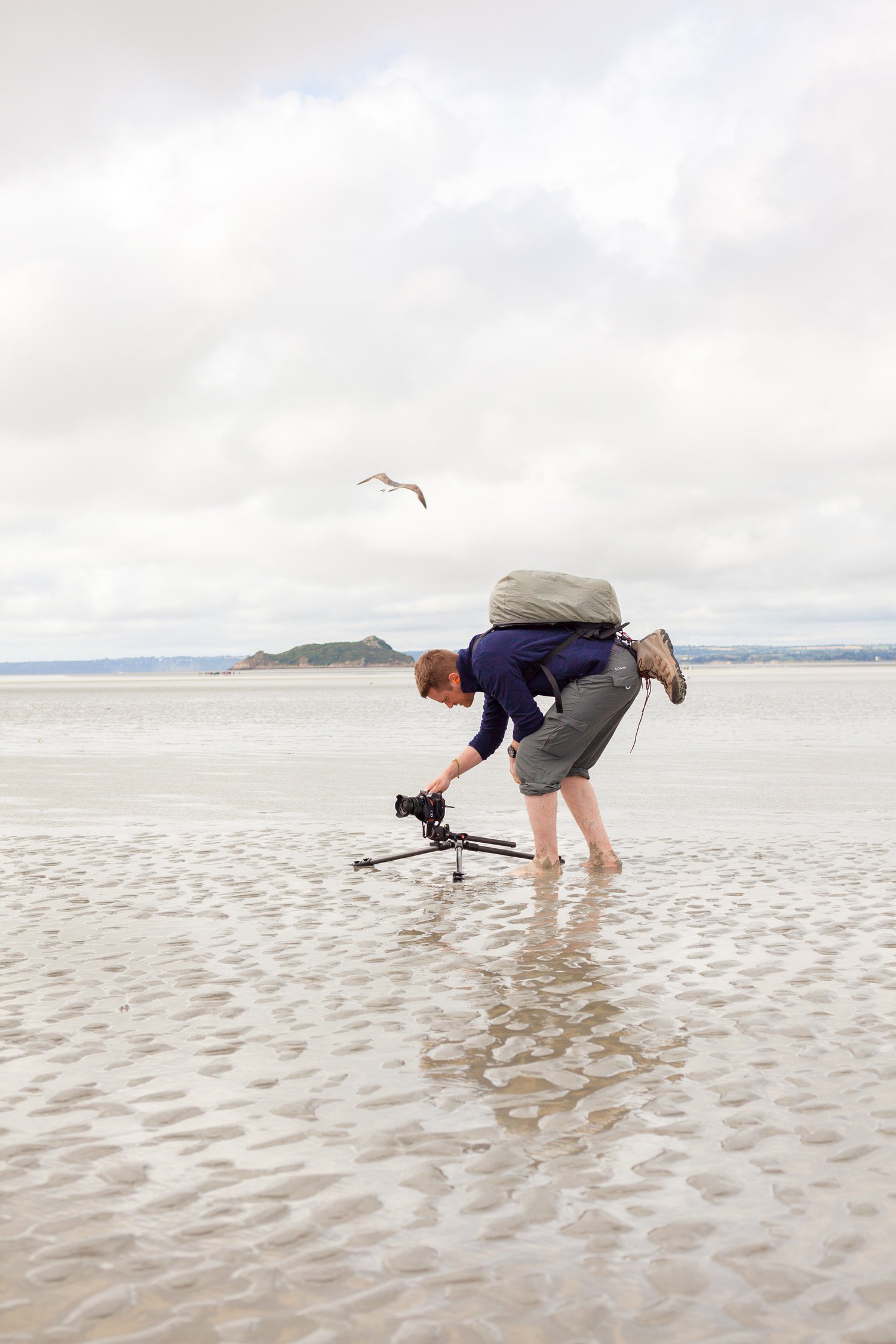 Behind the scenes - Mont Saint Michel