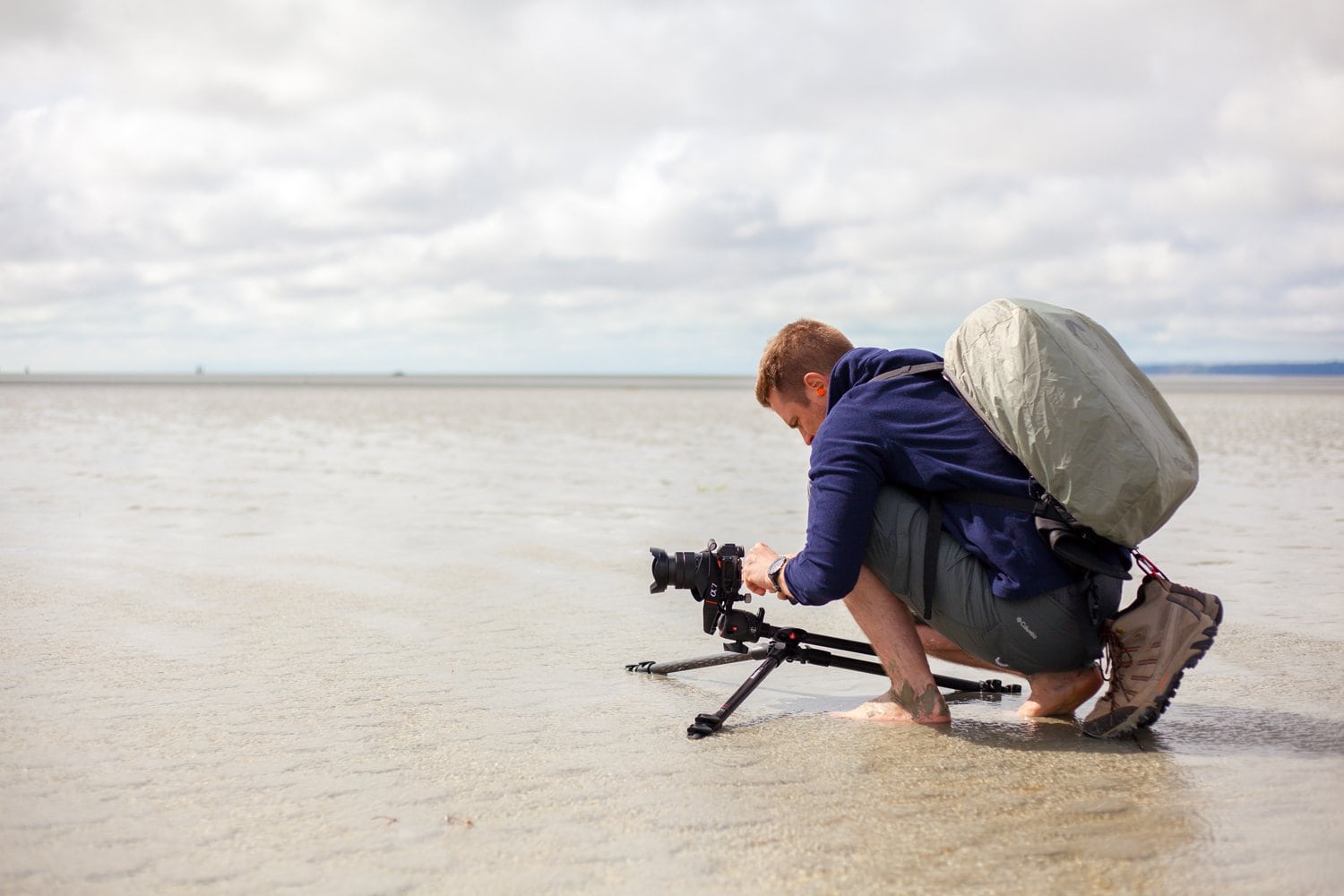 Behind the scenes - Mont Saint Michel