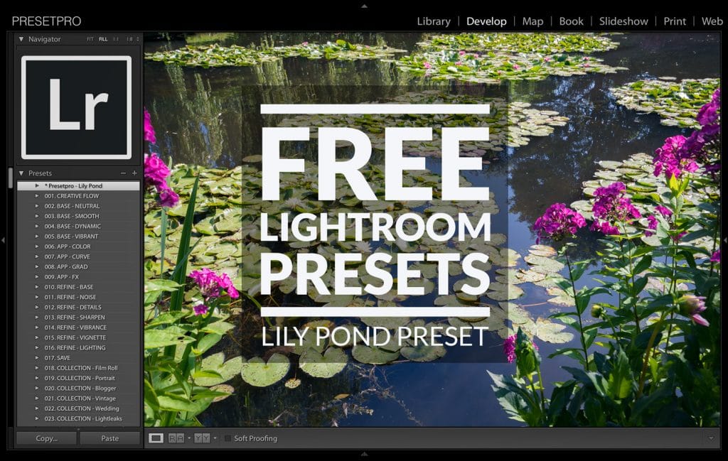 Free-Lightroom-Preset-Lily-Pond