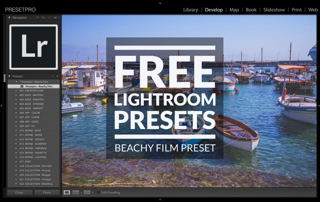 Free Lightroom Preset Beach Film by Presetpro.com