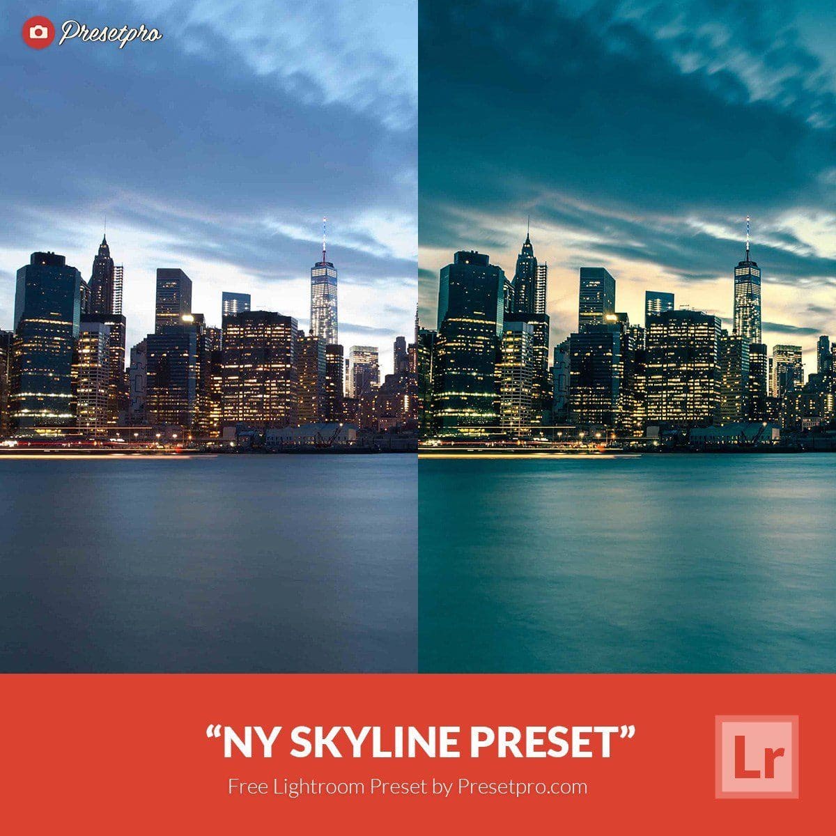 Free Lightroom Preset NY Skyline