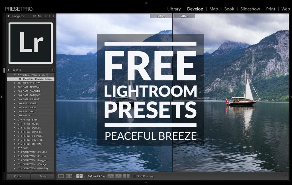 Free Lightroom Preset Peaceful Breeze Presetpro.com