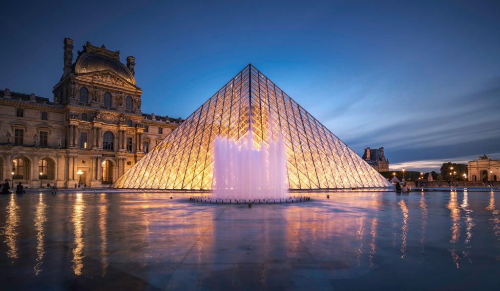 HDR Photography - Louvre Lights