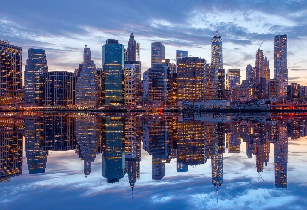 HDR Photography Reflections New York City