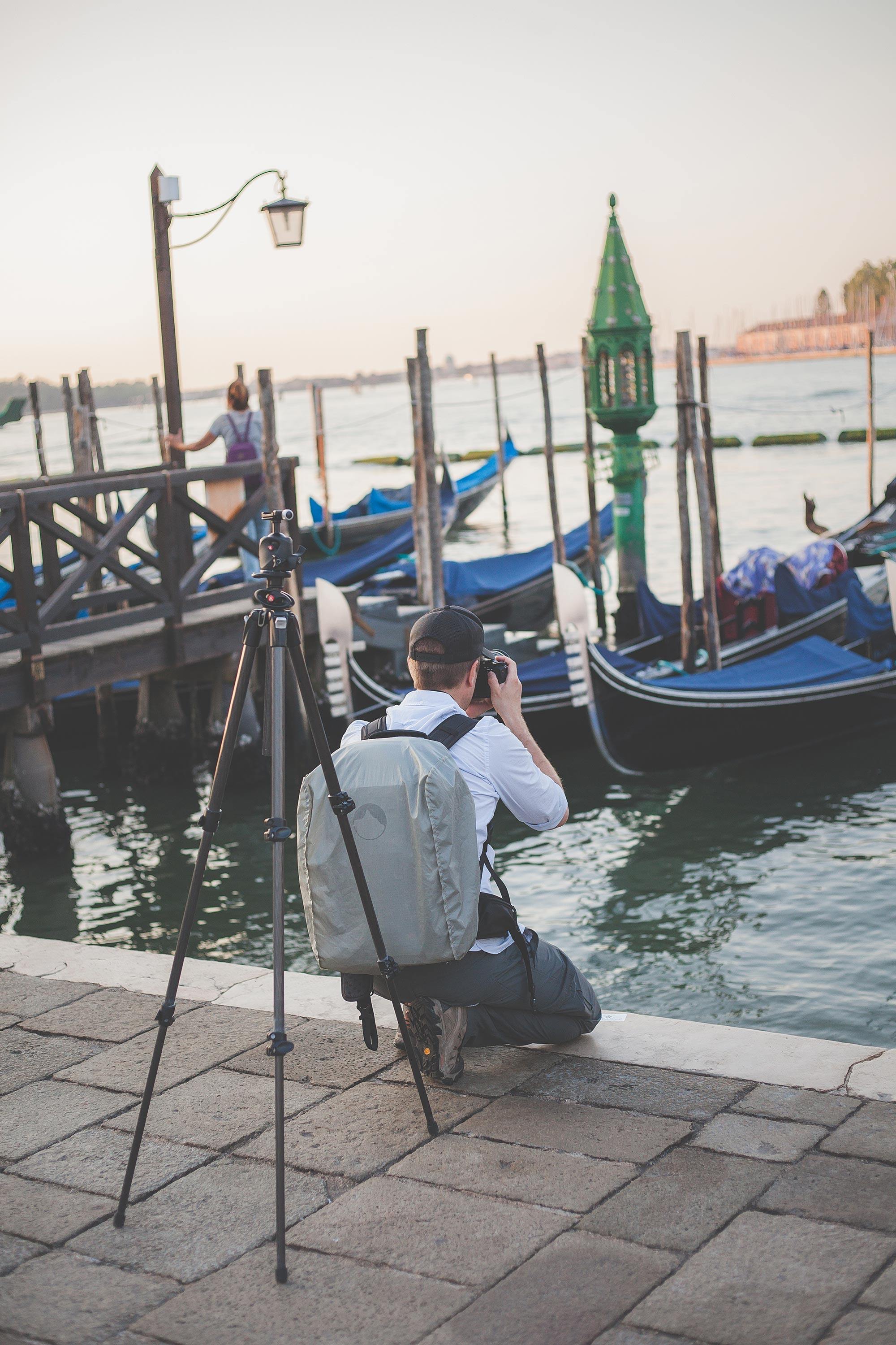 Behind the Scenes Gondolas in Venice