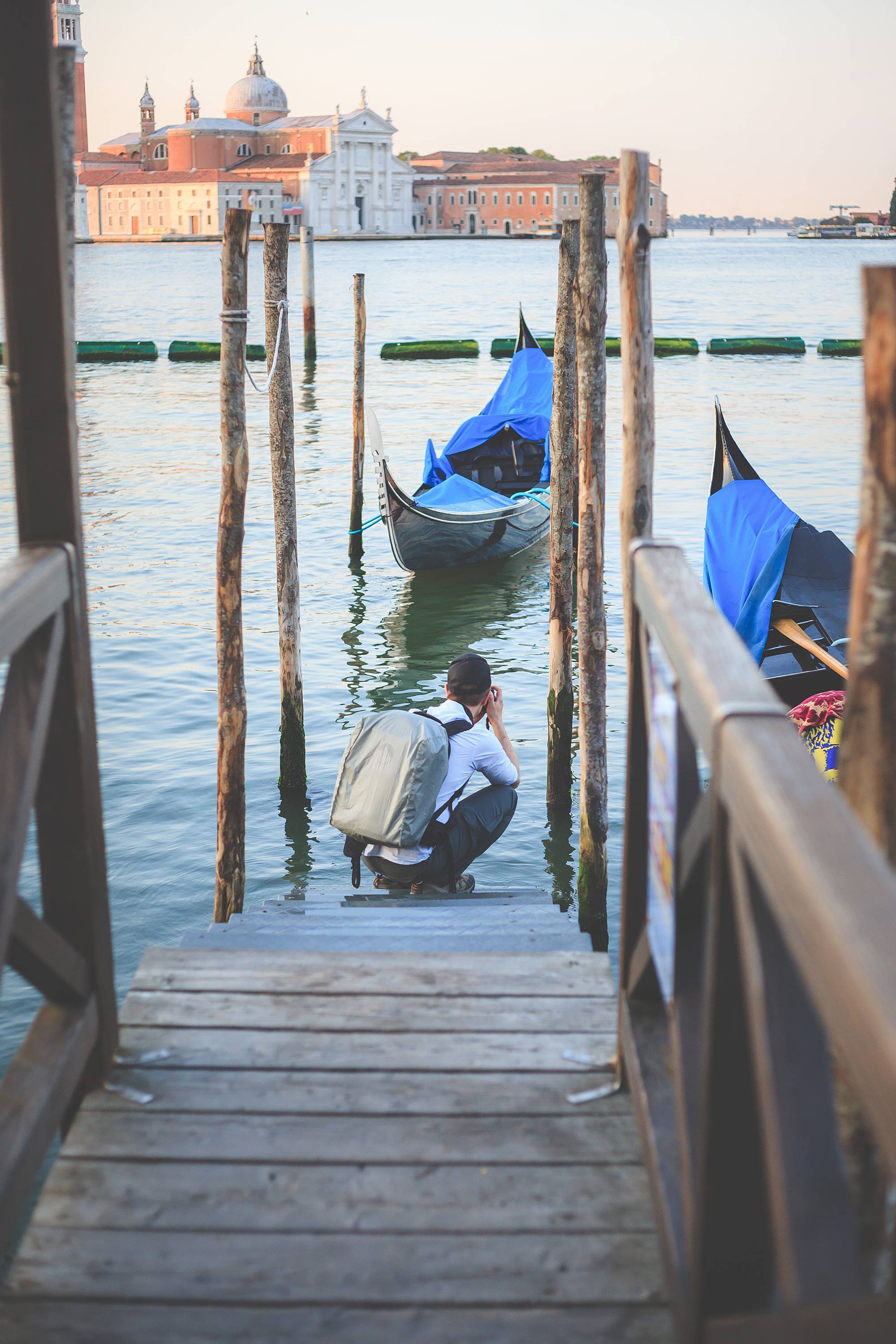 Behind the Scenes Gondolas in Venice