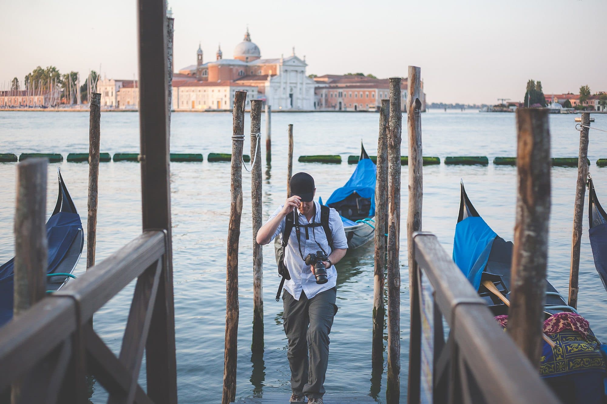 Behind the Scenes Gondolas in Venice