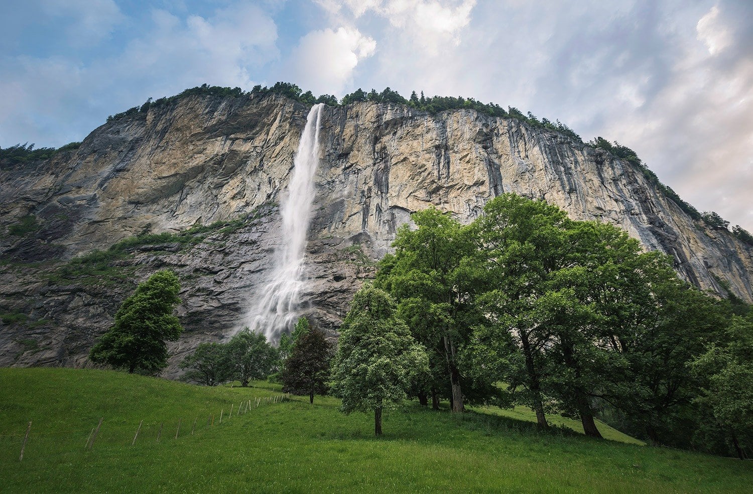 HDR Photography Mountain Falls