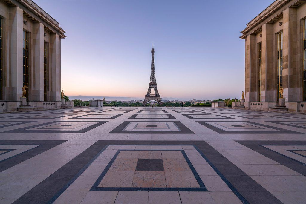 HDR Photography Place du Trocadéro Paris