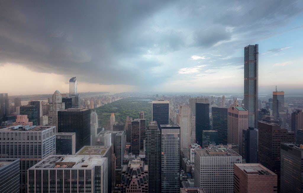 HDR Photography New York in the Rain