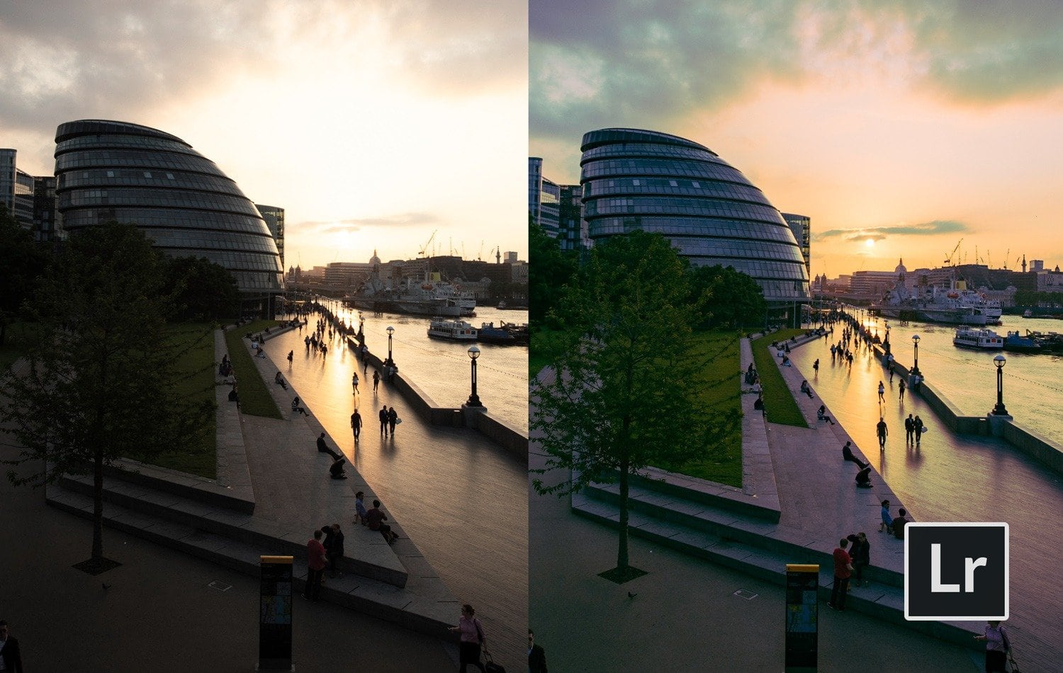 Free-Lightroom-Preset-Cool-Sunset-Before-and-After-Presetpro.com