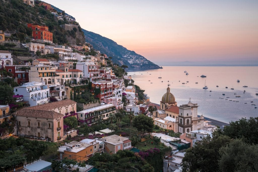 HDR Photography | Dawn in Positano Italy - Presetpro.com