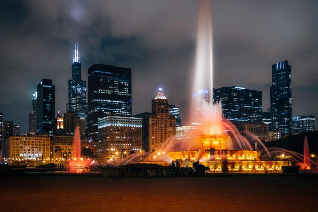 HDR-Photography-Buckingham-Fountain-Chicago Presetpro.com