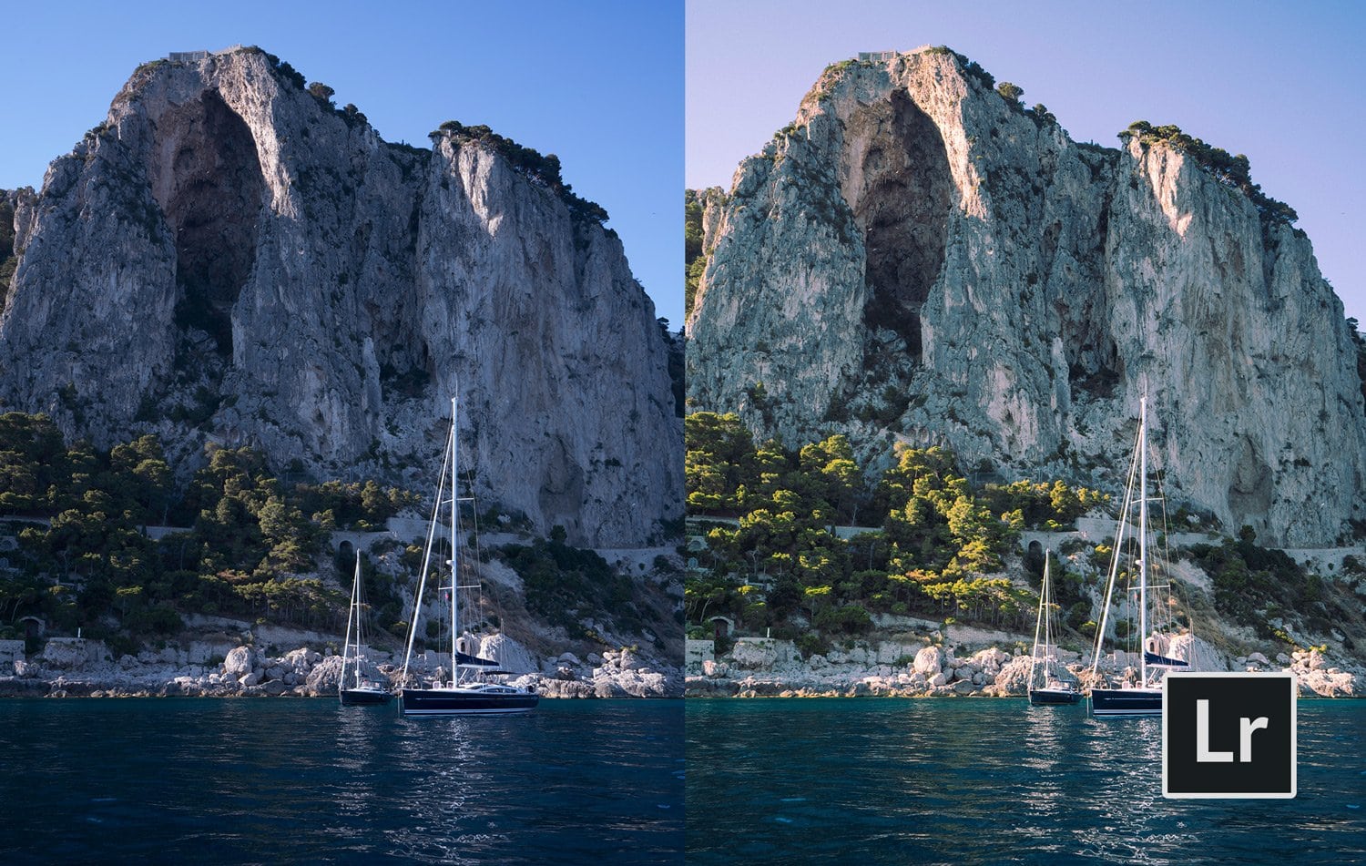 Free-Lightroom-Preset-Sailboats-Showing-Before-and-After-Presetpro.com