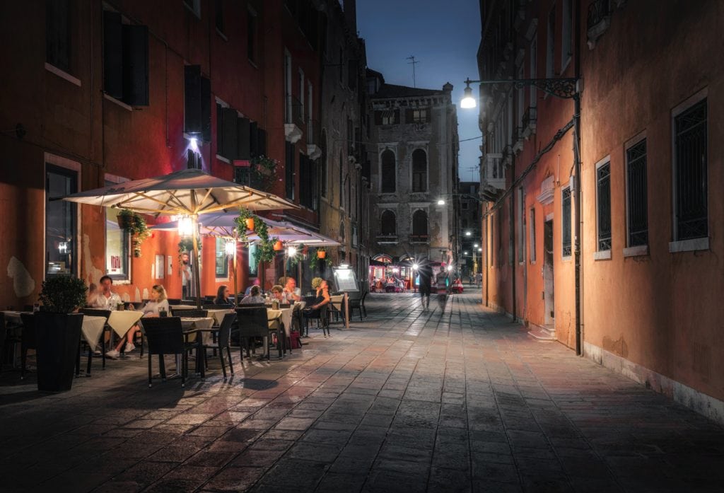 HDR-Photography-Ambience in Venice Italy