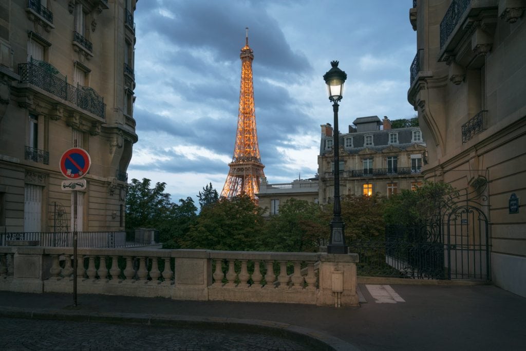 HDR Photography Blue Hour - Summer Night in Paris