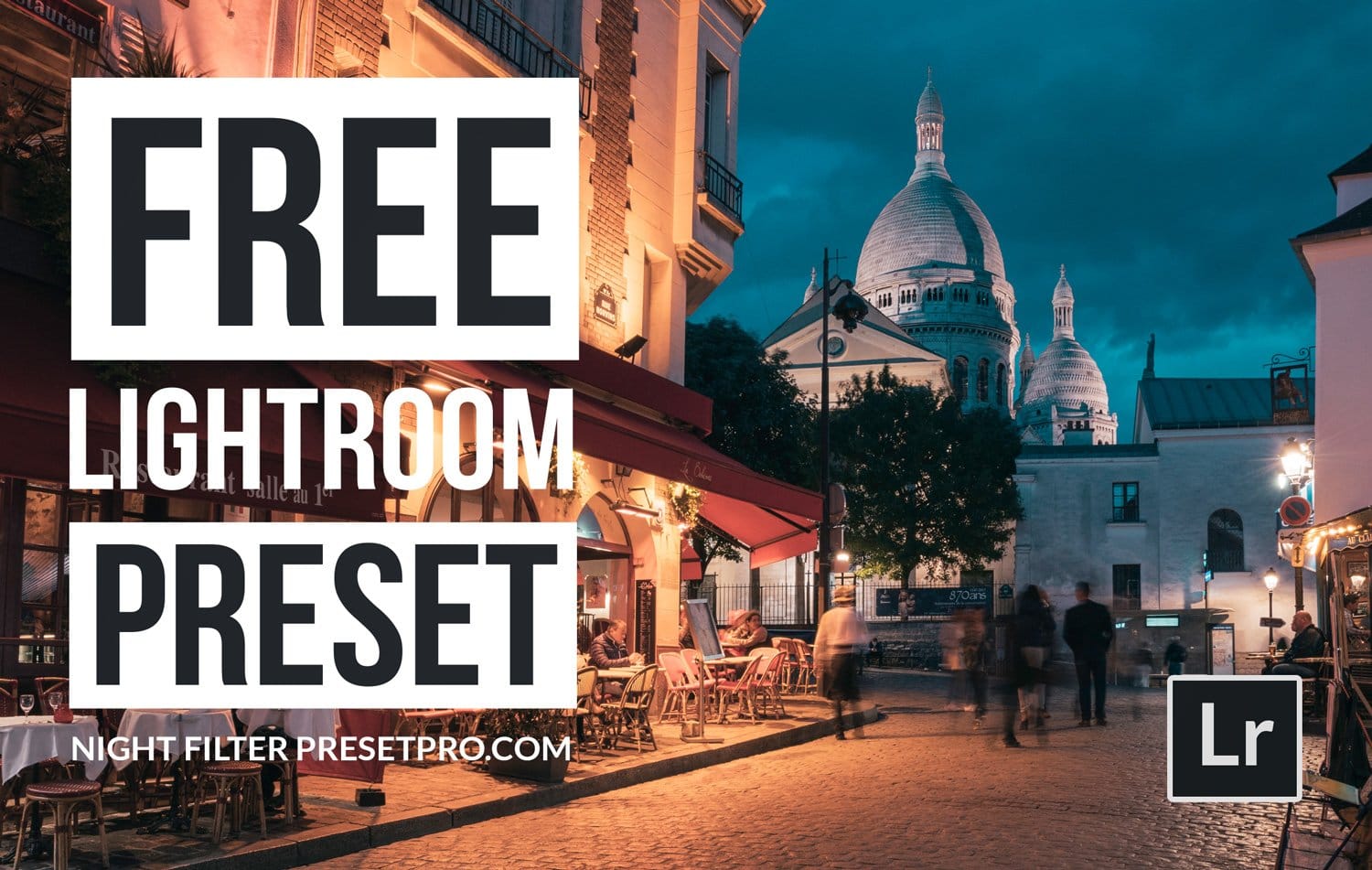 Free Lightroom Preset Night Filter Presetpro Beautiful Lightroom