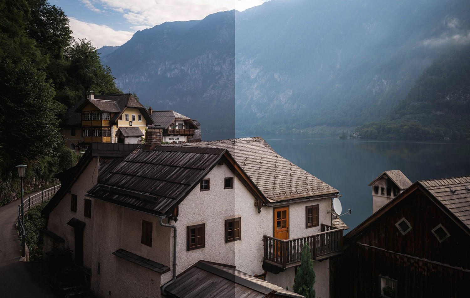 Misty-Mountain-Lake-Before-and-After-Lightroom-Edit-Cover