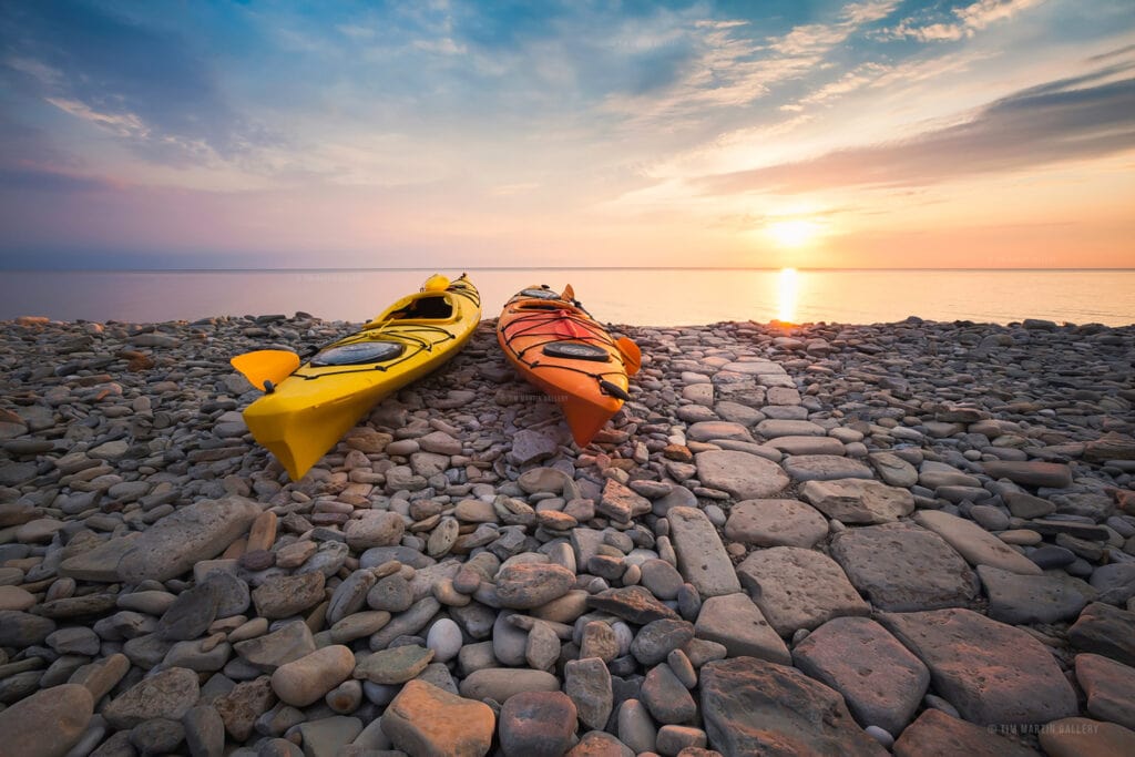 Limited Edition Fine Art Photography "Rocky Shore Sunrise" Tim Martin Gallery