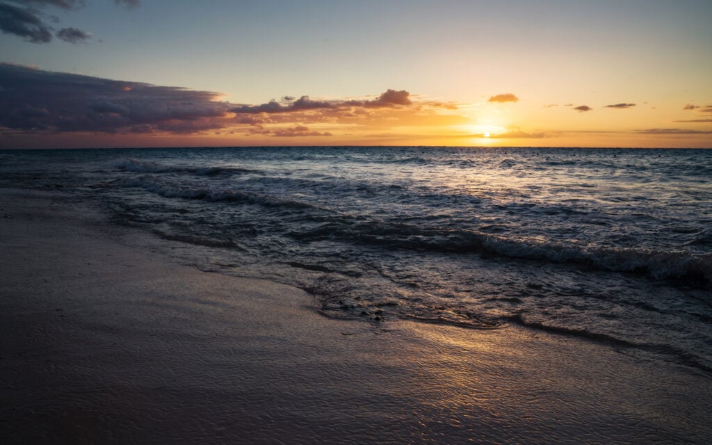 HDR Photography Ocean Sunset