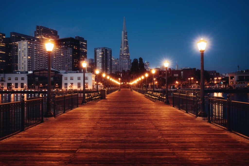 HDR Photography San Francisco Pier