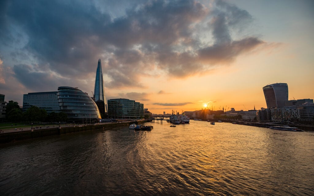 Photography | London Sunset from Tower Bridge