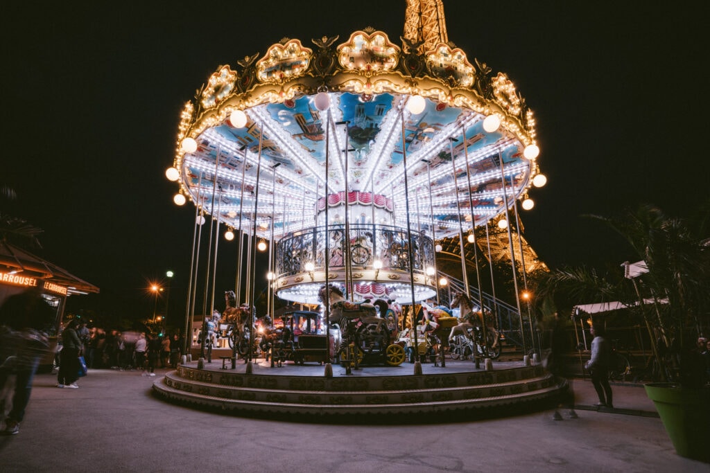 The Carousel in Paris France