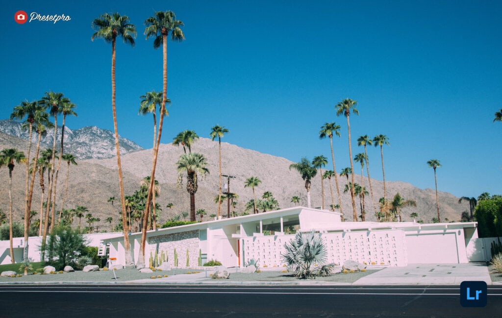 Free Lightroom Preset Palm Springs Cover