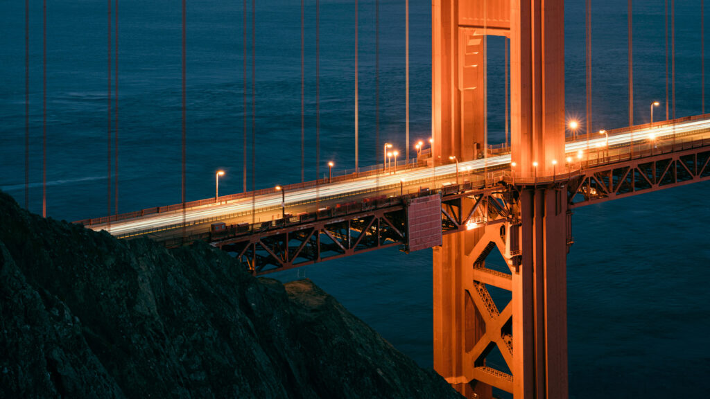 Golden Gate Bridge at Night