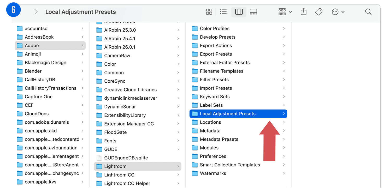 How to Install Lightroom Classic Brushes Step 6