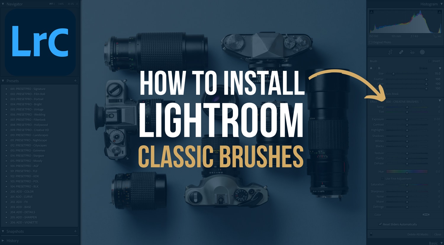 how to use brushes in lightroom classic 2024