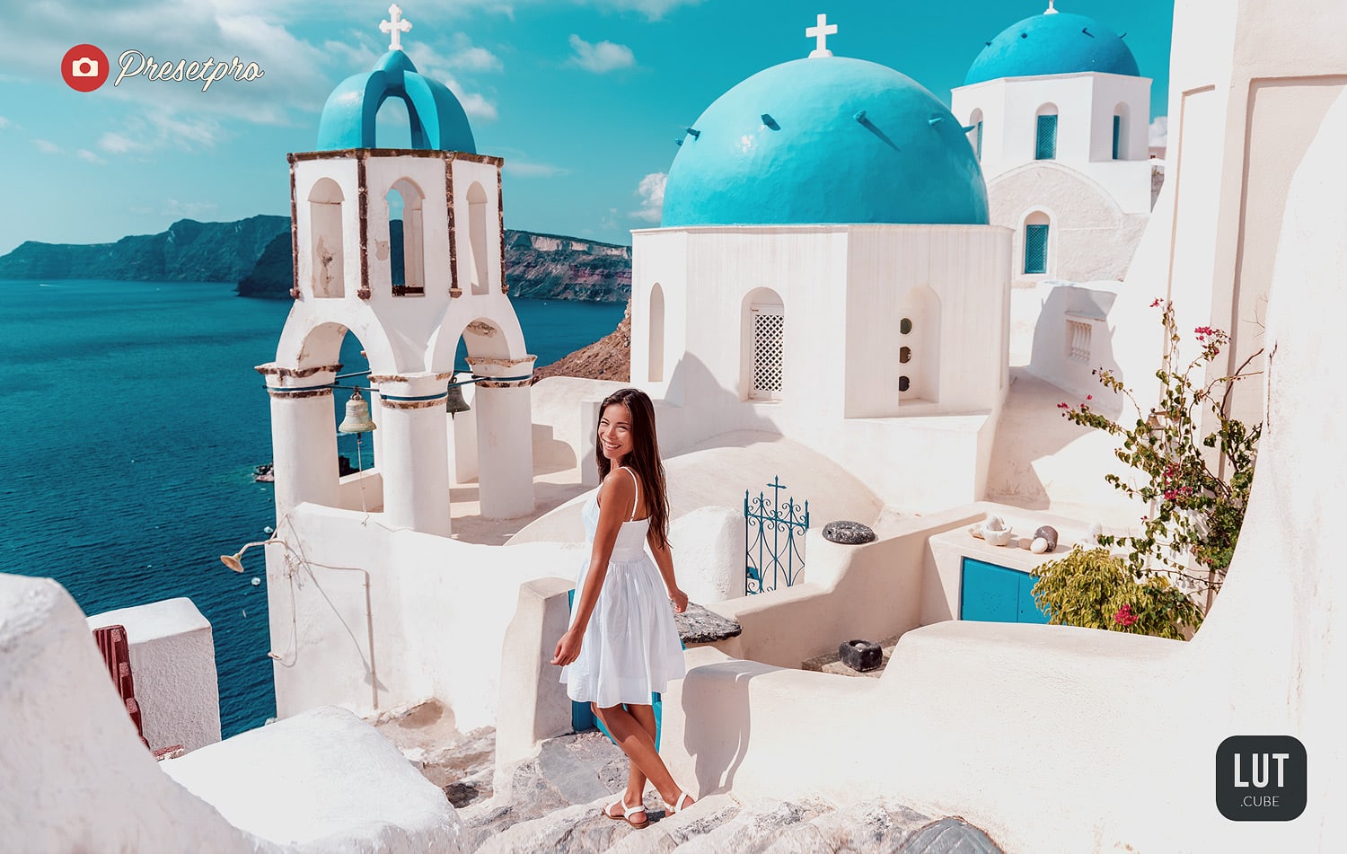 The Ultimate FREE Color Grading LUT Collection Santorini Presetpro