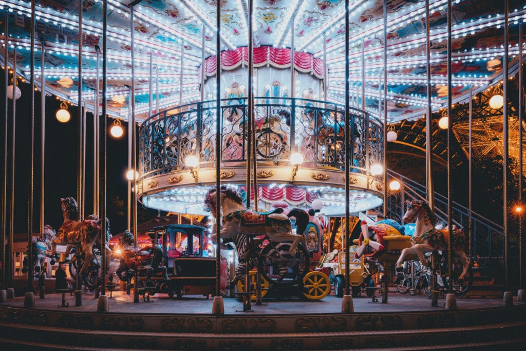 The Magic Carousel in Paris